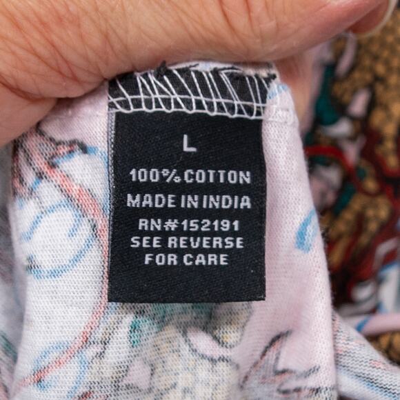 Original Gravity Streetwear Dragon Allover Print Shirt Mens Size Large - Picture 5 of 6